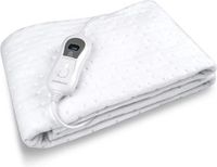 Bol Surmatelas chauffant - Surmatelas chauffant - 150 x 80 cm - Arrêt automatique - Protection contre la surchauffe - 3 niveaux de température