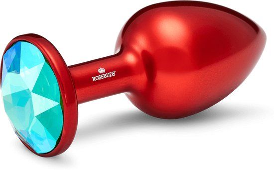 Rosebuds™ Medium Alu Red Crystal