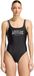 ADIDAS SPORTSWEAR Sportbadpak 'COLLEGIATE U-BACK' zwart / wit