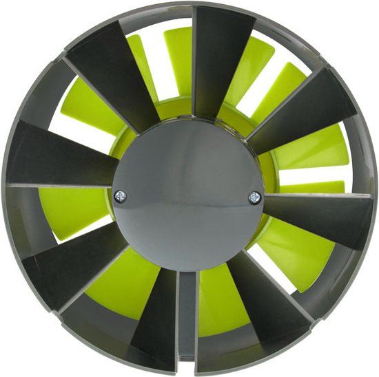 Garden Highpro Profan Inline Ventilator Ø 125 mm 20 Watt - Black - Axial Fan