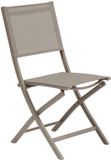Hespéride Set van 4 opvouwbare tuinstoelen van aluminium ESSENTIA