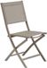 Hespéride Set van 4 opvouwbare tuinstoelen van aluminium ESSENTIA