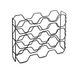 Metaltex Wijnrek Hexagon - Flessenrek voor 15 flessen - Zwart - 43x12x34 cm
