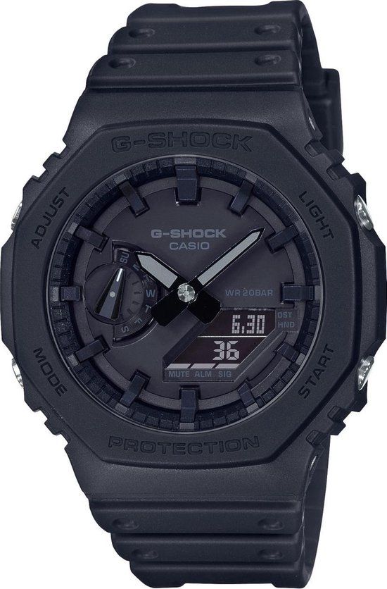 Casio G-Shock GA-2100-1A1ER Heren Horloge - Zwart