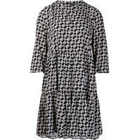 Comma Robes Noir-blanc Taille : 38