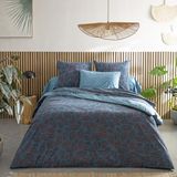 Dekbedovertrek Origin - Iris - Dekbedovertrek Bamboe Blauw 260x240 cm