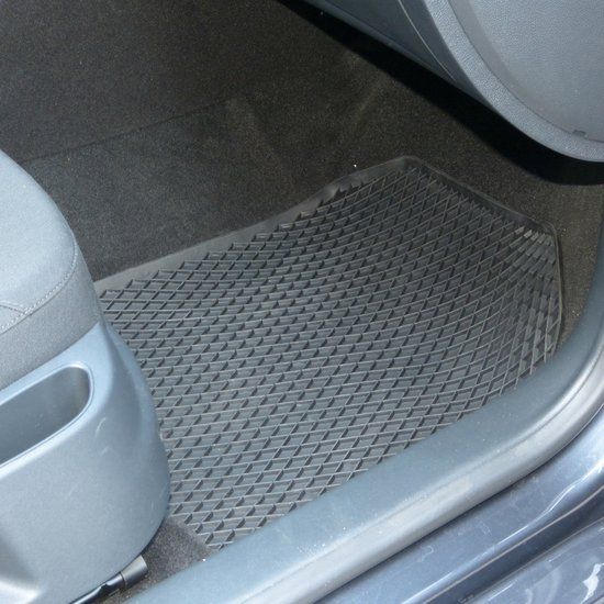 Carpoint Automat Rubber Mat 55 x 45 cm - Zwart