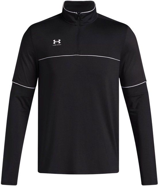 Under Armour UA M Challenger Training QZ Heren Sporttrui - Zwart - Wit