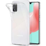 Phonillico® Case voor Samsung Galaxy A41 - Siliconen Gel TPU Transparant Bescherming Zacht Ultradunne
