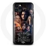 Maniacase Hoesje voor Iphone 11 Pro Game of Thrones Seizoen 8 De IJzeren Troon The Crew Poster Grey Eagle Logo