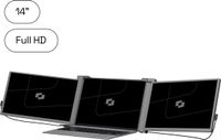 Screenmate Expand Portable Monitor 14” Full HD HDR Grijs
