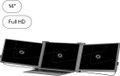 Screenmate Expand Portable Monitor 14” Full HD HDR Grijs