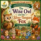 The Wise Owl and the Silver-Tongued Fox: A Lesson in False Friends for kids, toddlers, preschool, early readers age 3-7: Moral story that teaches ... and life lessons through animal fable