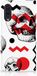 B2Ctelecom Mobiel BookCase Samsung Galaxy A50 Skull Red