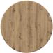 vidaXL Tafelblad - Ø 30 x 1,5 cm - Rond - Bewerkt hout - Artisanaal eiken