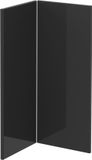 Vicco R-Line Keukenfront – 59.2 x 71.3 cm meubelfront voor de hoekonderkast Antraciet Hoogglans