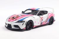 Toyota Solido Toyota GR Supra Streetfighters Itasha 2024 - 1:18 - Wit