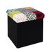 Housse De Rêve Home Deco Patchwork Poef en opbergbox