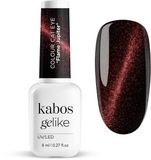 Kabos Cat Eye Nagellak Magnetisch Glitter Bruin Hybride lak UV/LED-lak Gelike Flame Jupiter 8ml Nail Art