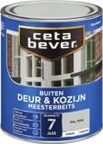 Cetabever Beits pour porte extérieure et cadre - Satiné opaque - RAL 7035 - 0,75L - Gris clair
