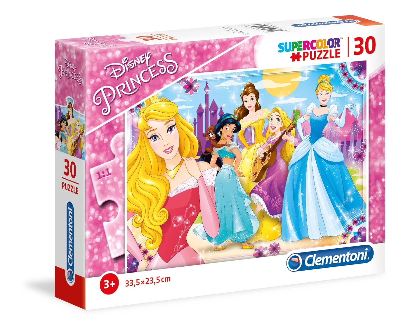 Clementoni Puzzel Supercolor Puzzle Prinsessen 30 Stukjes