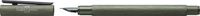 Faber-Castell NEO Slim Vulpen - Aluminium Olijfgroen - Penpunt B