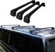 OMAC 2520913B-3 Barres de toit, aluminium, capacité de charge 75 kg, adapté pour FIAT Doblo Cargo (223), Doblo Kombi (119, 223) et Doblo Kombi (263)