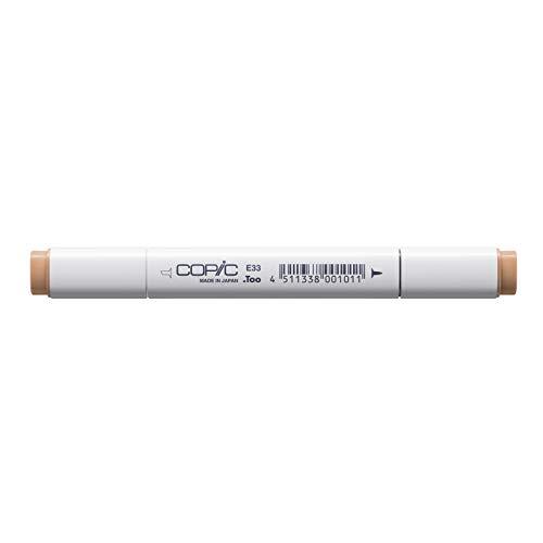 Copic Classic Marker Type E - 33, zand, professionele layout marker, op alcoholbasis, met een brede en een fijne punt