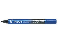 Pilot SCA-100-L permanente marker Kogelpunt Blauw