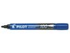 Pilot SCA-100-L permanente marker Kogelpunt Blauw