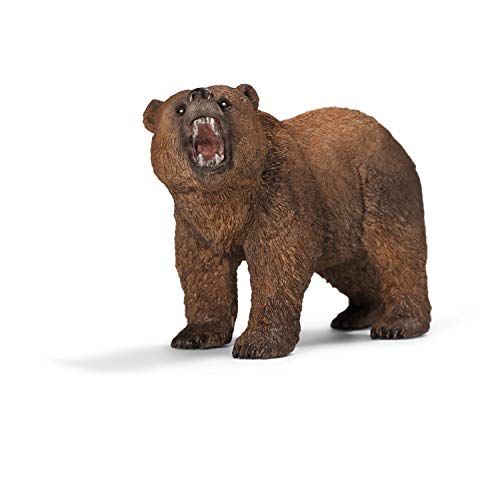 Schleich-14685 Schleich Oso grizzly. Schleich, color marrón (14685)