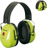 3M Peltor H520 Optime II Gehoorkap met hoofdbeugel - Hi-Viz