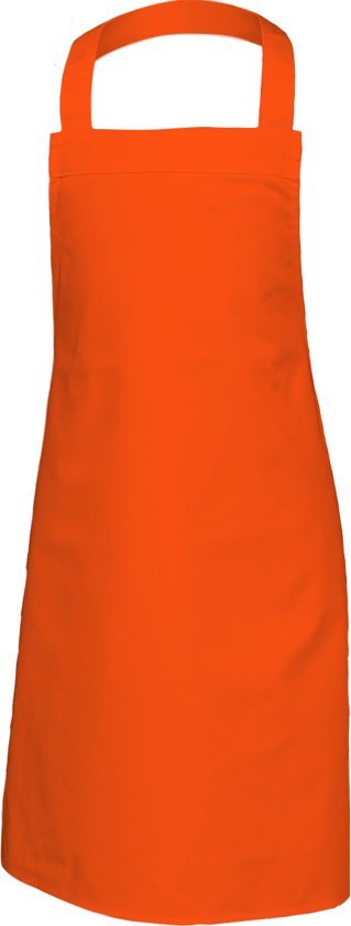 LINK Kitchen Wear Link Kitchenwear Multifunctionele Keuken- en Barbecueschort in de kleur Oranje 80 x 73cm