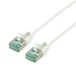 ROLINE RM U/FTP DataCenter Patchkabel Cat.6A (Class EA), Slim, Wit, 1m