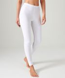 Damart - Lange fijn ribgebreide legging Thermolactyl - Dames - Wit - 46-48