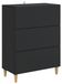 Armoire 66 x 34,5 x 90 cm Bois traité Noir