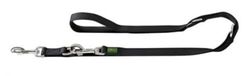 HUNTER Nylon Verstelbare Extra Lange Lead, 20/300 cm, Zwart