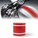 Quattroerre 10663 plakbriefje voor motorfiets, hoogte/rood, 8 cm x 2 m