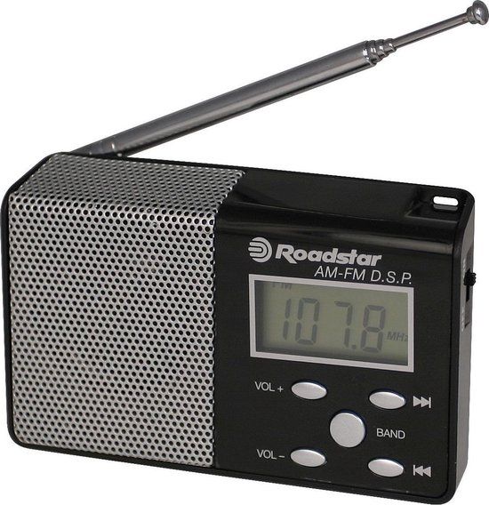 Roadstar TRA-2395P radio Draagbaar Digitaal Zwart