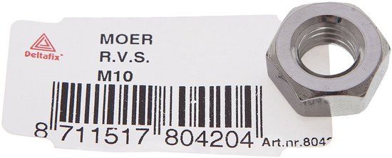 Deltafix Moer rvs m8