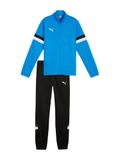 Puma TeamRISE Trainingspak Junior Blauw Zwart Wit