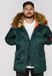 Alpha Industries Jas N3B VF 59 Heren Nachtgroen S