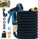 Sans marque 225m tuyau d'arrosage flexible 10 fonctions bleu avec noyau triple latex