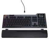 Turtle Beach Command Series KB5 mechanisch gamingtoetsenbord in volledige grootte met 6,1 cm touchscreen, discrete titanium schakelaars, 8K polling, RGB-verlichting, PBT-toetsen met dubbele shot