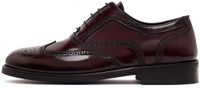 DERIMOD Veterschoenen Met Broguedetails Echt Leren Veterschoenen Met Broguedetails
