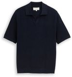 Tom Tailor Pullover met polokraag - Maat XL - sky captain blue