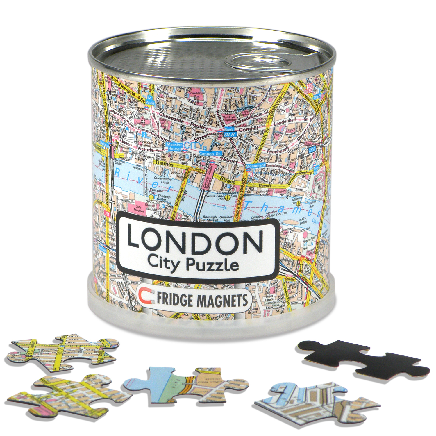 Maps International Extragoods London city puzzle magnets