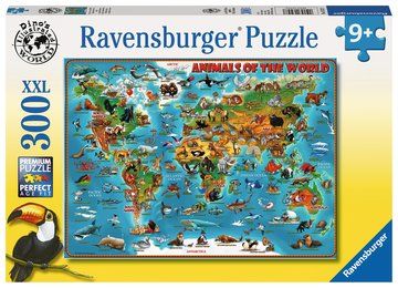 Ravensburger Dieren over de wereld - Puzzel - 9+ jaar