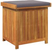 vidaXL Kussenbox voor buiten, 60 x 50 x 61 cm, massief acaciahout