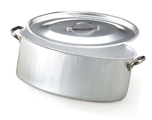 Pentole Agnelli Professionele ovale saucepot - 34 cm